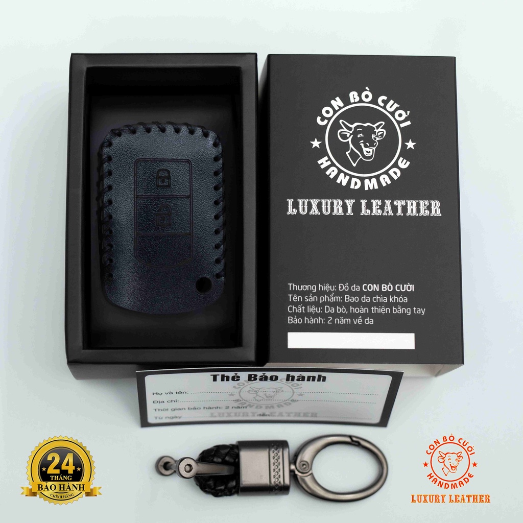 เคสกุญแจหนังสําหรับ Mitsubishi Xpander, Outlander, Attrage, Mirage, กุญแจกลไก