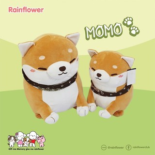 Rainflower ตุ๊กตาสุนัขชิบะโมโม่หน้ากวนตัวอ้วน