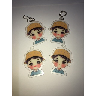 พร้อมส่ง พวงกุญแจ pvc fanart yibo xiaozhan