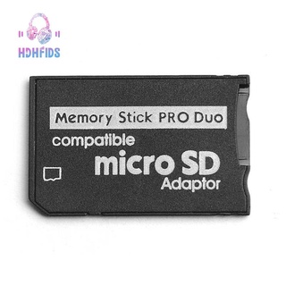 อะแดปเตอร์การ์ดหน่วยความจํา Micro-SD Micro-SDHC TF Card to Memory Stick MS Pro Duo Card สําหรับ Sony PSP