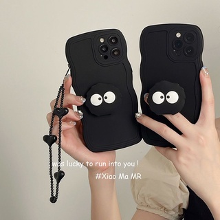 เคสโทรศัพท์มือถือแบบนิ่ม พร้อมสายคล้องข้อมือ สีดํา สําหรับ Huawei Honor 50 30 Nova9 8 7SE P40 P50