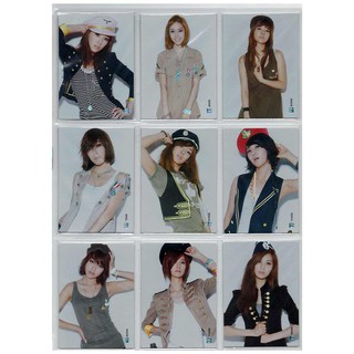 SNSD Girls Generation Rare Card "GG008 Captain" (Holo&amp;Checkered Foil) Official Collection Card Season 1 ของแท้จากเกาหลี