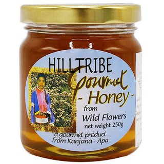 Hilltribe Gourmet Wild Honey 250g ฮิลไทรบ์กูร์เมต์น้ำผึ้งป่า 250 กรัม