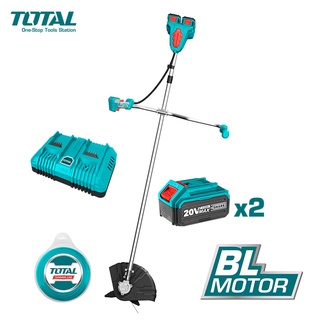 Total เครื่องตัดหญ้าแบตเตอรี่ไร้สาย รุ่นTSTLI202521 ขนาด40V รวมแบตเตอรี่และแท่นชาร์จ (ส่งฟรี)