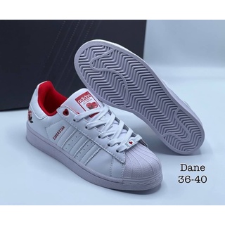 📣รองเท้าผ้าใบผู้หญิง Adidas SUPERSTAR งาน High endสินค้ามีพร้อมกล่องใบเสร็จใบเซอบวกเพิ่มหนึ่งไซด์