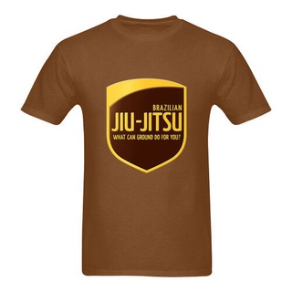 เสื้อยืดครอปเสื้อยืด พิมพ์ลายศิลปะการต่อสู้ Brazilian Jiu Jitsu BJJS-5XL