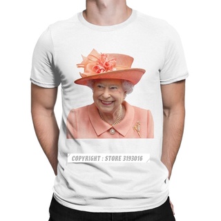 เสื้อยืดลําลอง แขนสั้น พิมพ์ลาย Queen Lizzy Christmas สําหรับผู้ชายS-5XL