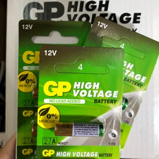 [GP27A/1ก้อน] แท้ ถ่าน GR 27A Alkaline Battery 12V. รุ่น GP27A