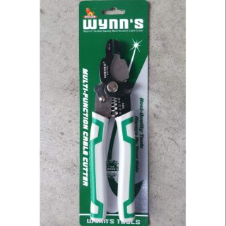 คีมปลอกตัดสายไฟ wynns ws1056