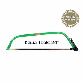 kawa tools เลื่อยคันธนู พร้อมใบเลื่อย ขนาด 24" เลื่อย#80