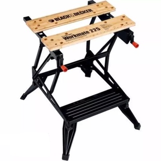 Black Decker โต๊ะจับชิ้นงาน รุ่น WM225 โต๊ะช่างอเนกประสงค์ แบล็คแอนด์เดคเกอร์ wm225 black decker