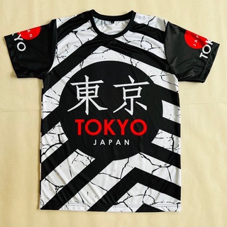 เสื้อยืดลายญี่ปุ่นเท่ๆ Tokyo ใส่สบายไม่ร้อน