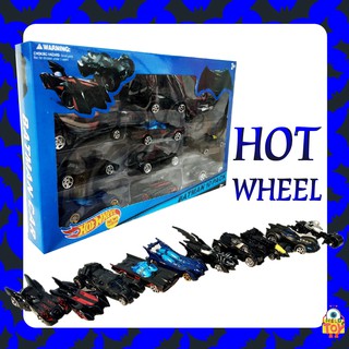 โมเดลรถ ฮีโร่ค้างคาวสุดเท่ Hot wheel 1 set 10 คัน