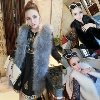 Sale.!เสื้อคลุมขนมิ้งค์งานนำเข้า