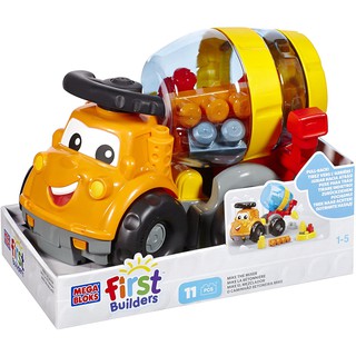 Mega Bloks CND67 Mike The Mixer ของเล่น ตัวต่อขนาดใหญ่ รถของเล่นเด็กอายุ 1ปี+