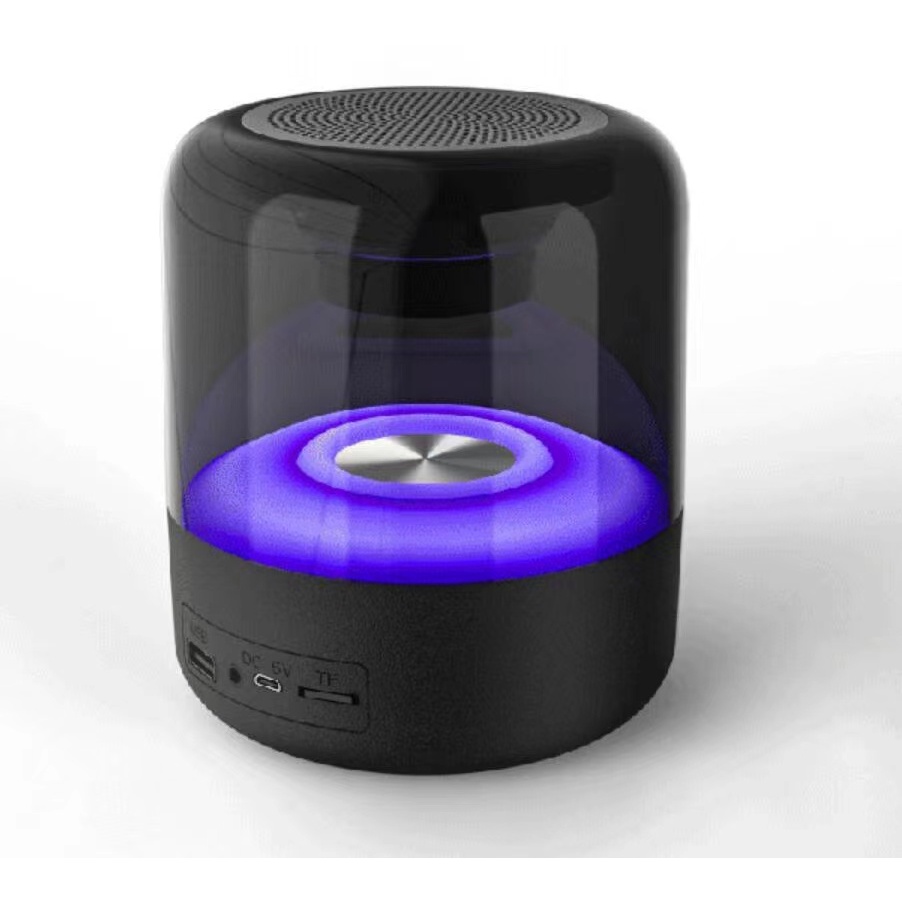 Z5 MINIลำโพงไร้สาย Bluetooth คอลัมน์สเตอริโอกันน้ำแบบพกพาลำโพงโรแมนติกไฟหลากสีรองรับการ์ด TF พร้อมไมโครโฟน