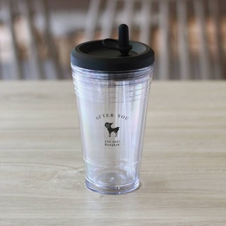 After You Plastic Tumbler Black - แก้วน้ำพลาสติก 2 ชั้น (03-MC065)