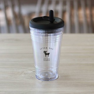 After You Plastic Tumbler Black - แก้วน้ำพลาสติก 2 ชั้น (03-MC065)