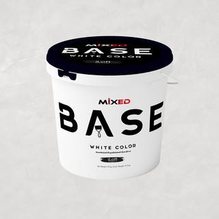 สีปูนลอฟท์สีขาว MixedBase