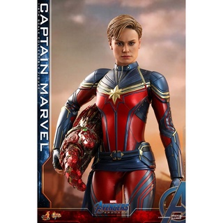 ฟิกเกอร์ ของสะสม Hot Toys MMS575 Avengers: Endgame 1/6 Captain Marvel