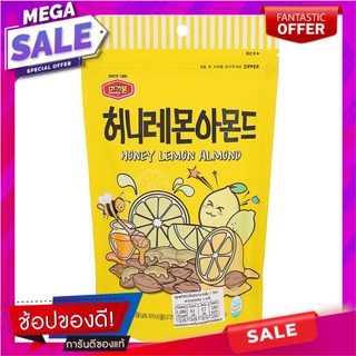 เมอร์เกอร์บอนอัลมอนด์อบรสน้ำผึ้งมะนาว 210กรัม Mergerbon Almond Honey Lemon Flavor 210g.