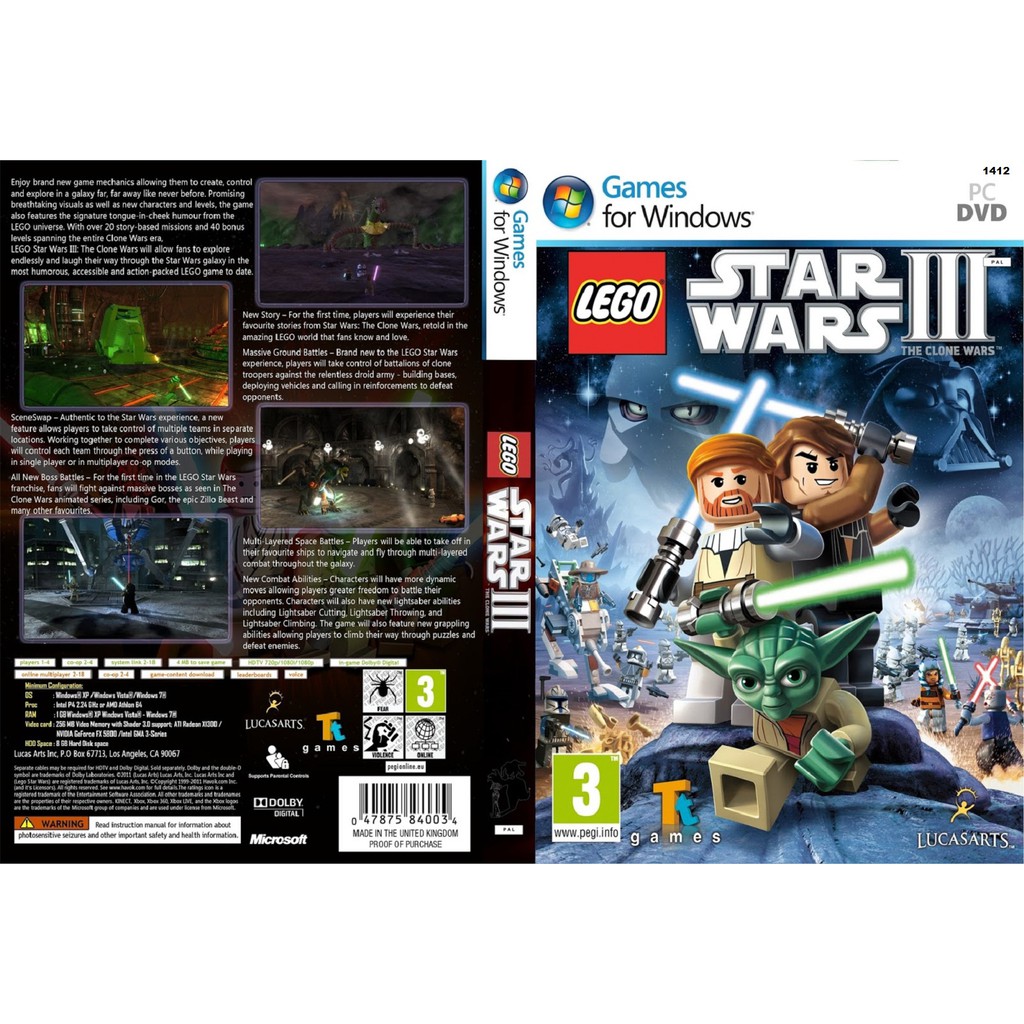 (PC DVD) LEGO Star Wars 3 - The Clone Wars