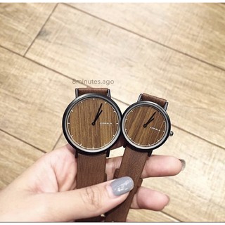 Wood Watch นาฬิกาคู่ลายไม้