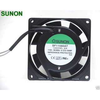 For Sunon SF11580AT 1082HBL 8CM 80MM 8025 80x80x25mm 115V AC 0.1A Axial Cooling fan