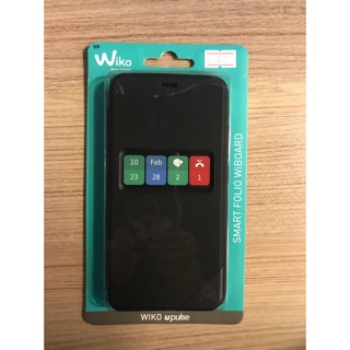 เคสหนังปิดหน้า  Wiko Upulse