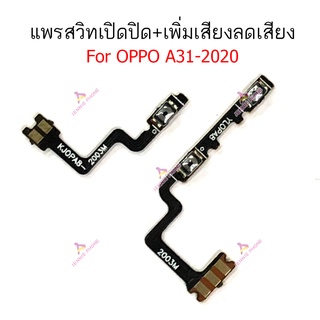 แพรสวิตท์ OPPO A31 2020 แพรสวิตเพิ่มเสียงลดเสียง OPPO A31 2020 แพรสวิตปิดเปิด OPPO A31 2020