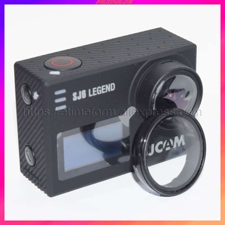 [Bigsale] เคสกระจกใสป้องกันเลนส์กล้องสําหรับ Sjcam Sj6 Legend