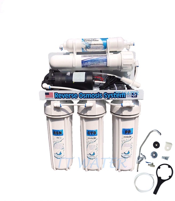 UNIPURE เครื่องกรองน้ำ 5 ขั้นตอนระบบ RO ขนาด 75 GPD แถมฟรีไส้ PP 1 ไส้,TDS 1 เครื่อง,สายน้ำ 10 เมตร - รูปที่ 3