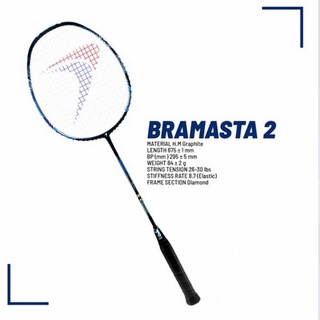 [ใส่โค้ด INC12LF ลดเพิ่ม 70-]Flypower Bramasta2 racket ไม้แบดมินตัน