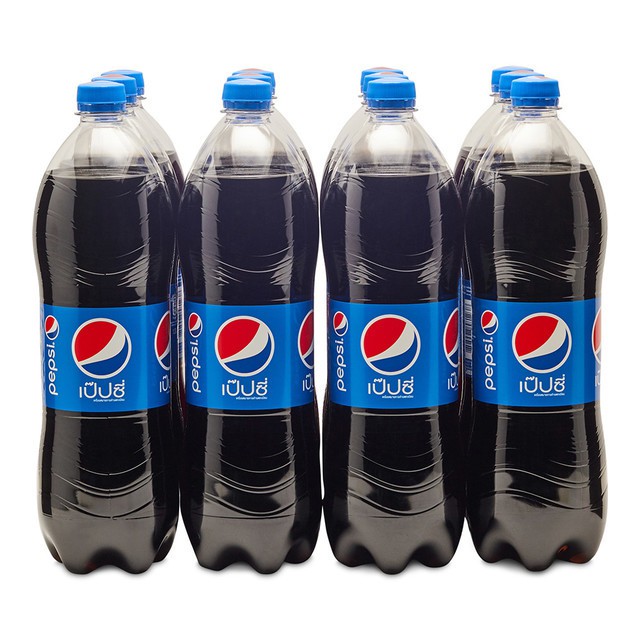 Pepsi Cola เป๊ปซี่ โคล่า ขนาด 1.26ลิตร ยกแพ็ค 12ขวด เครื่องดื่มน้ำอัดลม  1.26L | Shopee Thailand