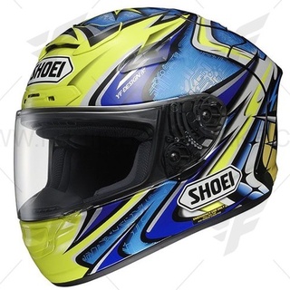 หมวกมอเตอร์ไซค์ SHOEI X-SpIRIT 3 REPLICA DAIJIRO KATO Yellow/Blue หมวกกันน็อค/หมวกนิรภัย