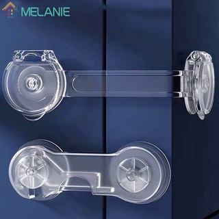 1/5 Pcs Multipurpose Portable Transparent Child Safety Lock / Baby Drawer Lock / Child Anti-opening Cabinet Door Refrigerator Lock Buckle / Baby Anti-pinch Security Buckle Lock