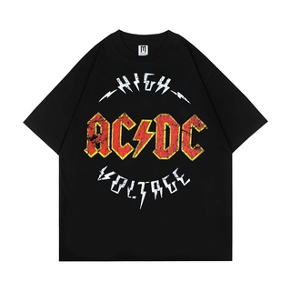 【hot sale】เสื้อยืด โอเวอร์ไซซ์ ACDC ระดับเสียงสูง | Acdc | เสื้อวงดนตรี | เสื้อดนตรี | Bootlag รองเท้าบูท |