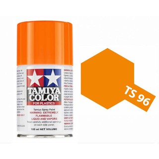 สีสเปรย์ TAMIYA TS-96 Fluorescent Orange (100 ml)