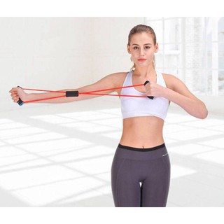 Healthyclick shaped fitness elastic ยางยืดเลข 8 บริหารกล้ามเนื้อกำลังกาย