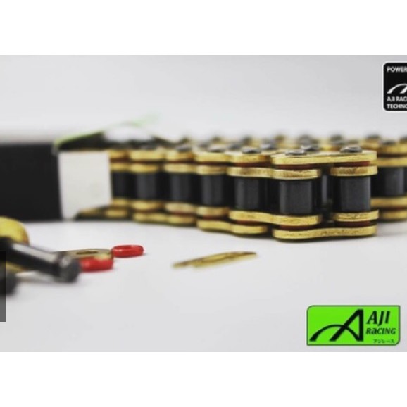 Y15 RS150 LC135 V1 V2 V3 V4 V5 V6 EX5 WAVE125 KRISS O RING CHAIN RANTAI AJI RACING 428H หรือ 122L 13