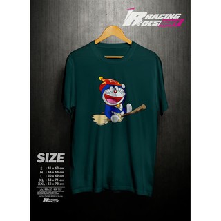 เสื้อยืด พิมพ์ลาย Doraemon Flying Distro UNA คุณภาพสูง