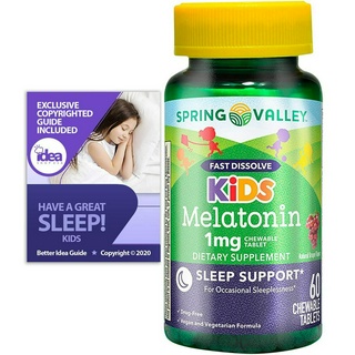 พร้อมส่ง Spring Valley / For kids / 1mg. / 60 tablets