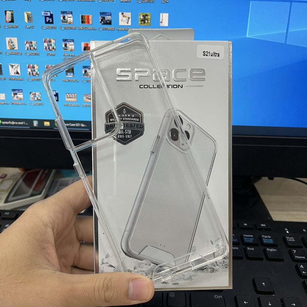 SPACE เคสใสกันกระแทก SAMSUNG S23/S23PLUS/S23Ultra/S21FE/S22/S22PLUS/S22ULTRA/A53 5G/A52S/S21plus เคสใส เคสกันกระแทก - รูปที่ 5