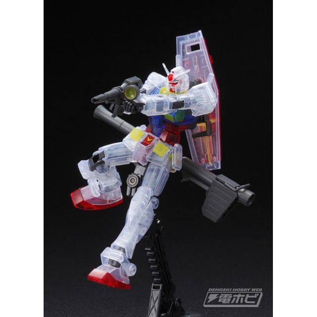 Bandai HGUC RX-78-2 Gundam Clear Color Ver. [GUNPLA Expo Wold Tour JAPAN 2016 Summer] (กล่อง 90%)