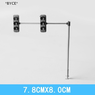 Byce ไฟจราจร LED สเกล 1/100 อุปกรณ์เสริม สําหรับโมเดลอาคารทราย