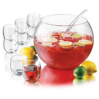 USA Libbey โหลพั้นช์/แต่งสวนในโหล/Punch Bubble Ball 12"