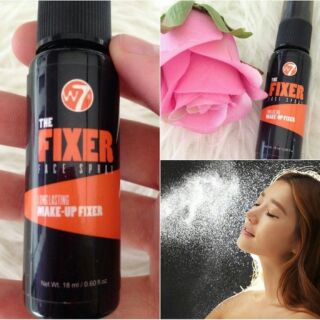 W7 The Fixer Face Spray 18ml.