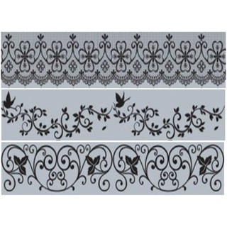 สติ๊กเกอร์ STIXMATE BORDER LB-BK 200X10 ซม. กำแพง ฝ้า ผนัง ที่ดูเรียบตาธรรมดาเกินไป ดูดีขึ้นได้ไม่ยากในเวลาแค่ไม่กี่นาที