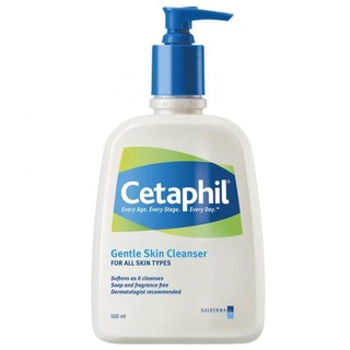 Cetaphil Gentle Skin Cleanser (500 ml.)ผลิตภัณฑ์ทำความสะอาดผิวสูตรอ่อนโยน