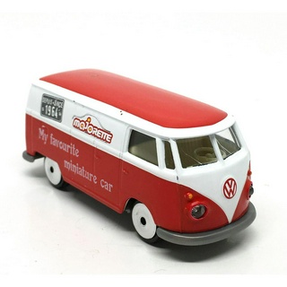 รถเหล็กมาจอเร็ต Majorette Volkswagen T1 Depuis Since 1964 สีแดง/ขาว ขนาด 1/64 ยาว 8 cm มือสอง #001